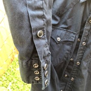 Pear snap cowboy western shirt